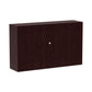 Alera Alera Valencia Series Hutch With Doors 4 Compartments 58.88w X 15d X 35.38h Mahogany - Furniture - Alera®