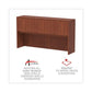 Alera Alera Valencia Series Hutch With Doors 4 Compartments 64.75w X 154d X 35.38h Medium Cherry - Furniture - Alera®