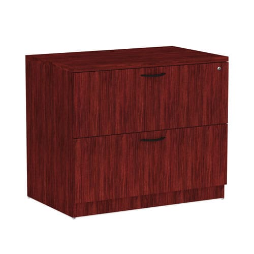 Alera Alera Valencia Series Lateral File 2 Legal/letter-size File Drawers Mahogany 34 X 22.75 X 29.5 - Furniture - Alera®