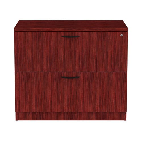 Alera Alera Valencia Series Lateral File 2 Legal/letter-size File Drawers Mahogany 34 X 22.75 X 29.5 - Furniture - Alera®