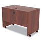 Alera Alera Valencia Series Mobile Workstation Desk 41.38 X 23.63 X 30 Medium Cherry - Furniture - Alera®