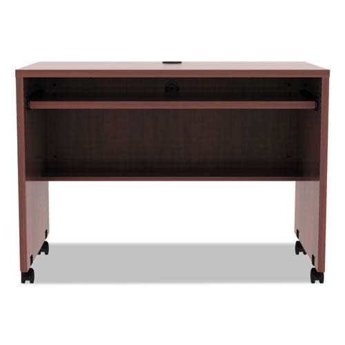 Alera Alera Valencia Series Mobile Workstation Desk 41.38 X 23.63 X 30 Medium Cherry - Furniture - Alera®