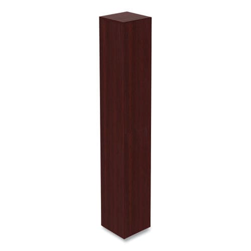 Alera Alera Valencia Series Narrow Profile Bookcase Six-shelf 11.81w X 11.81d X 71.73h Mahogany - Furniture - Alera®