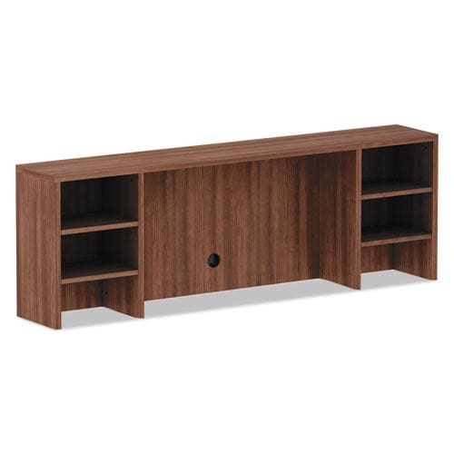 Alera Alera Valencia Series Organizer Hutch 70.63w X 11.75d X 23.63h Modern Walnut - Furniture - Alera®