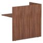 Alera Alera Valencia Series Reversible Reception Return 44.13w X 23.63d X 41.5h Modern Walnut - Furniture - Alera®