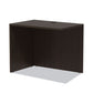 Alera Alera Valencia Series Reversible Return/bridge Shell 35w X 23.63d X 29.5h Espresso - Furniture - Alera®