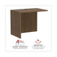 Alera Alera Valencia Series Reversible Return/bridge Shell 35w X 23.63d X 29.5h Modern Walnut - Furniture - Alera®