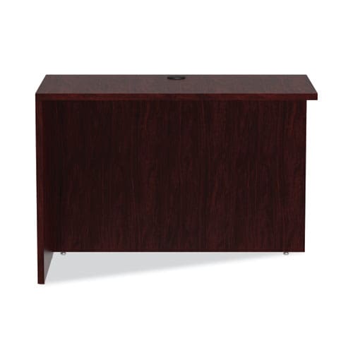 Alera Alera Valencia Series Reversible Return/bridge Shell 42w X 23.63d X 29.5h. Mahogany - Furniture - Alera®