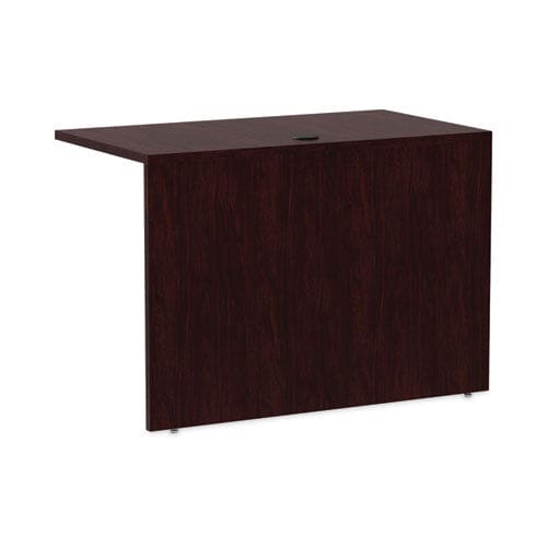 Alera Alera Valencia Series Reversible Return/bridge Shell 42w X 23.63d X 29.5h. Mahogany - Furniture - Alera®