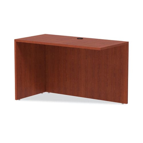 Alera Alera Valencia Series Reversible Return/bridge Shell 47.25w X 23.63d X 29.5h Cherry - Furniture - Alera®