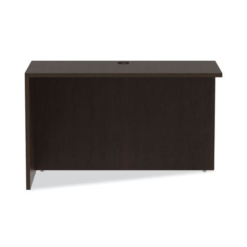 Alera Alera Valencia Series Reversible Return/bridge Shell 47.25w X 23.63d X 29.5h Espresso - Furniture - Alera®