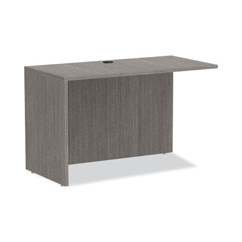 Alera Alera Valencia Series Reversible Return/bridge Shell 47.25w X 23.63d X 29.5h Gray - Furniture - Alera®