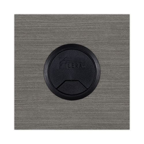 Alera Alera Valencia Series Reversible Return/bridge Shell 47.25w X 23.63d X 29.5h Gray - Furniture - Alera®