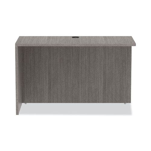 Alera Alera Valencia Series Reversible Return/bridge Shell 47.25w X 23.63d X 29.5h Gray - Furniture - Alera®