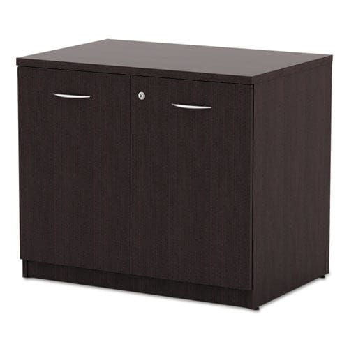Alera Alera Valencia Series Storage Cabinet 34.13w X 22.78d X 29.5h Espresso - Furniture - Alera®
