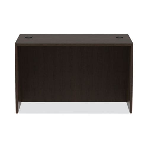 Alera Alera Valencia Series Straight Front Desk Shell 47.25 X 29.5 X 29.63 Espresso - Furniture - Alera®