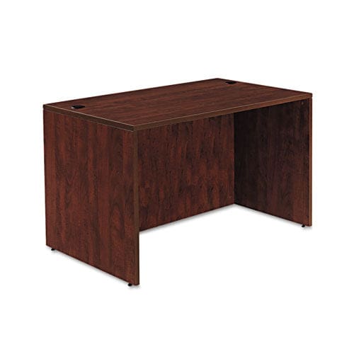 Alera Alera Valencia Series Straight Front Desk Shell 47.25 X 29.5 X 29.63 Mahogany - Furniture - Alera®