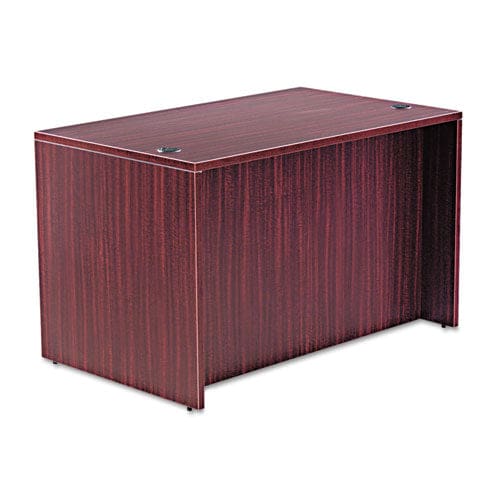 Alera Alera Valencia Series Straight Front Desk Shell 47.25 X 29.5 X 29.63 Mahogany - Furniture - Alera®