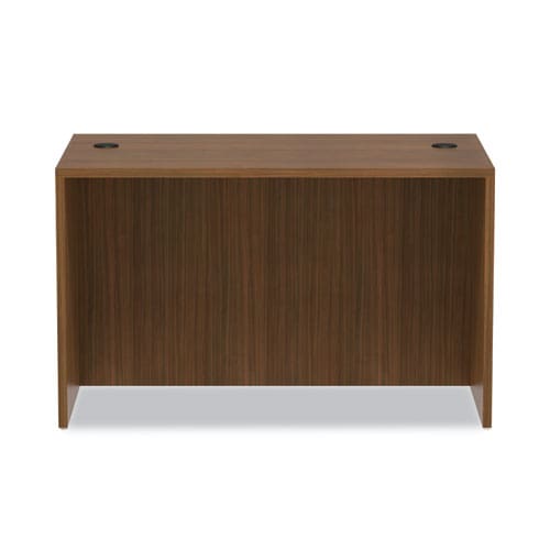 Alera Alera Valencia Series Straight Front Desk Shell 47.25 X 29.5 X 29.63 Modern Walnut - Furniture - Alera®