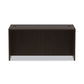 Alera Alera Valencia Series Straight Front Desk Shell 59.13 X 29.5 X 29.63 Espresso - Furniture - Alera®