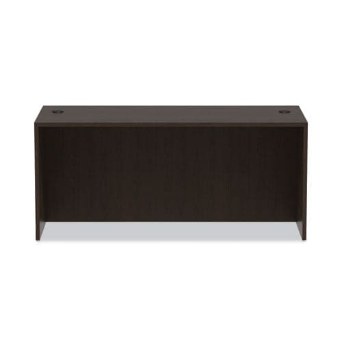 Alera Alera Valencia Series Straight Front Desk Shell 65 X 29.5 X 29.63 Espresso - Furniture - Alera®