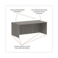 Alera Alera Valencia Series Straight Front Desk Shell 71 X 35.5 X 29.63 Gray - Furniture - Alera®