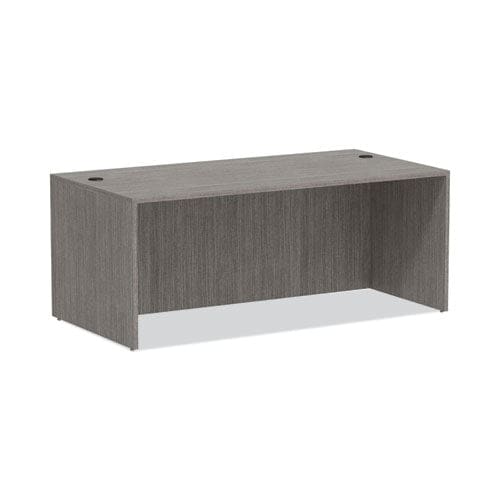 Alera Alera Valencia Series Straight Front Desk Shell 71 X 35.5 X 29.63 Gray - Furniture - Alera®