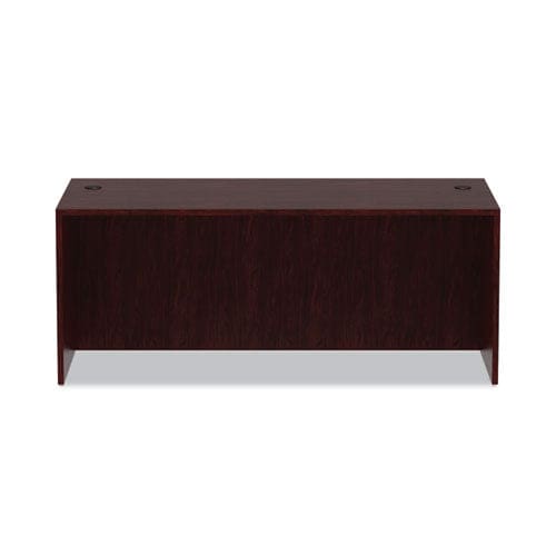 Alera Alera Valencia Series Straight Front Desk Shell 71 X 35.5 X 29.63 Mahogany - Furniture - Alera®