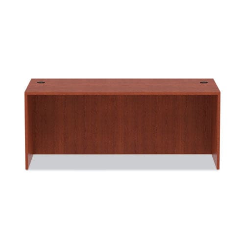 Alera Alera Valencia Series Straight Front Desk Shell 71 X 35.5 X 29.63 Medium Cherry - Furniture - Alera®