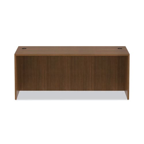 Alera Alera Valencia Series Straight Front Desk Shell 71 X 35.5 X 29.63 Modern Walnut - Furniture - Alera®