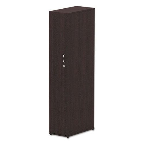 Alera Alera Valencia Series Wardrobe 11.88w X 22.78d X 65h Espresso - Furniture - Alera®