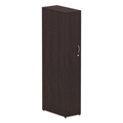 Alera Alera Valencia Series Wardrobe 11.88w X 22.78d X 65h Espresso - Furniture - Alera®