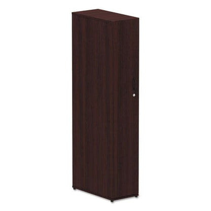 Alera Alera Valencia Series Wardrobe 11.88w X 22.78d X 65h Mahogany - Furniture - Alera®