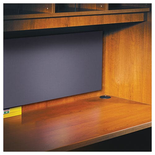 Alera Alera Valencia Tackboard For Open Storage Hutch 62.38w X 0.5d X 14h Charcoal - Furniture - Alera®