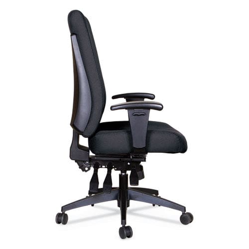 Alera Alera Wrigley Series 24/7 High Performance High-back Multifunction Task Chair Supports 300 Lb 17.24 To 20.55 Seat Black - Furniture -