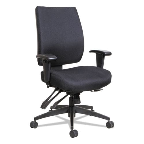 Alera Alera Wrigley Series High Performance Mid-back Multifunction Task Chair Supports 275 Lb 17.91 To 21.88 Seat Height Black - Furniture -