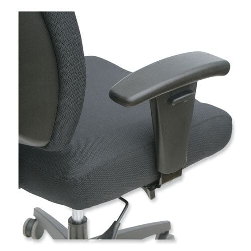 Alera Alera Wrigley Series High Performance Mid-back Synchro-tilt Task Chair Supports 275 Lb 17.91 To 21.88 Seat Height Black - Furniture -