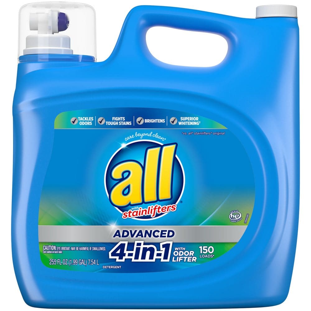 all Advanced 4-in-1 (150 loads. 255 fl. oz.) - Laundry Supplies - all Advanced