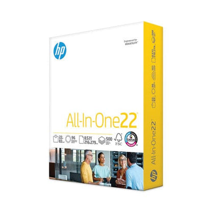 All-in-one22 Paper 96 Bright 22 Lb Bond Weight 8.5 X 11 White 500/ream - School Supplies - HP Papers