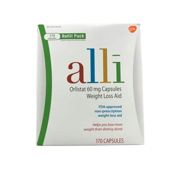 alli Alli Orlistat 60 mg, 170 Count