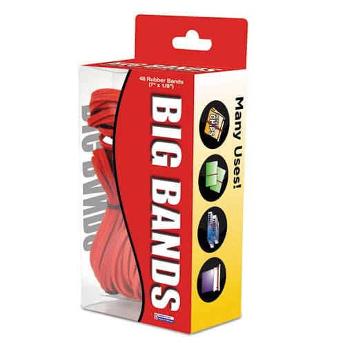 Alliance Big Bands Rubber Bands Size 117b 0.06 Gauge Red 12/pack - Office - Alliance®