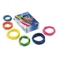 Alliance Brites Pic-pac Rubber Bands Size 54 (assorted) 0.04 Gauge Assorted Colors 1.5 Oz Box Band-count Varies - Office - Alliance®