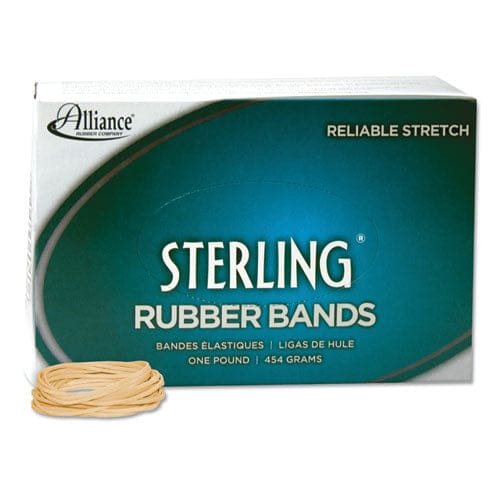 Alliance Sterling Rubber Bands Size 30 0.03 Gauge Crepe 1 Lb Box 1,500/box - Office - Alliance®