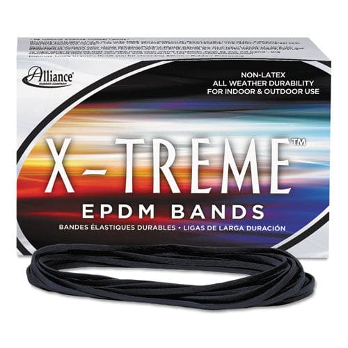 Alliance X-treme Rubber Bands Size 117b 0.08 Gauge Black 1 Lb Box 200/box - Office - Alliance®