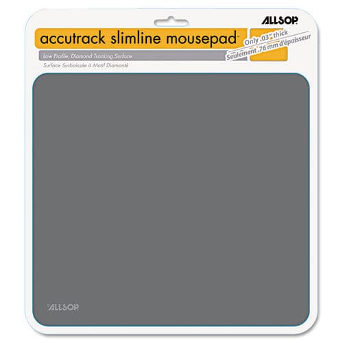 Allsop Accutrack Slimline Mouse Pad 8.75 X 8 Graphite - Technology - Allsop®