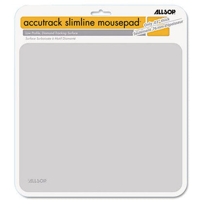 Allsop Accutrack Slimline Mouse Pad 8.75 X 8 Silver - Technology - Allsop®