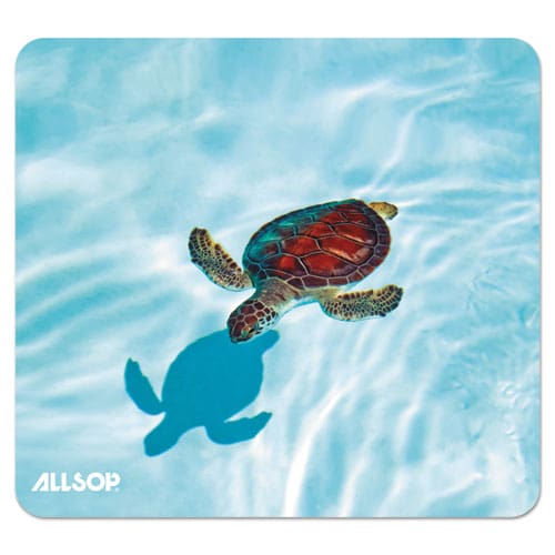 Allsop Naturesmart Mouse Pad 8.5 X 8 Turtle Design - Technology - Allsop®