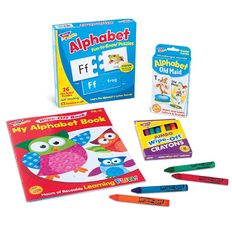 Alphabet Learning Fun Pack - Letter Recognition - Trend Enterprises Inc.