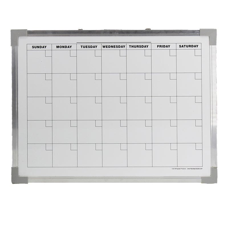 Aluminum Magnetic Calendar Bd 18X24 Framed - Calendars - Flipside