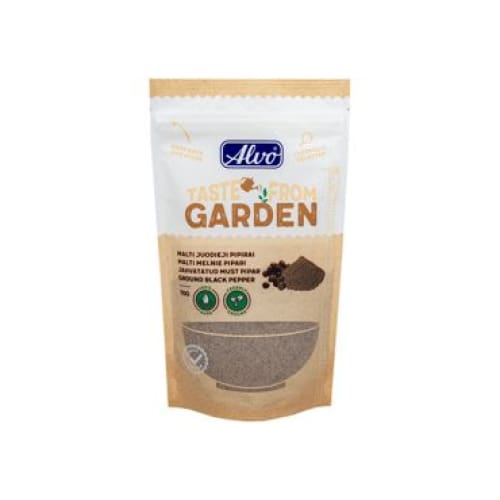 ALVO TASTE FROM GARDEN Ground Black Pepper 2.47 oz. (70g.) - Alvo